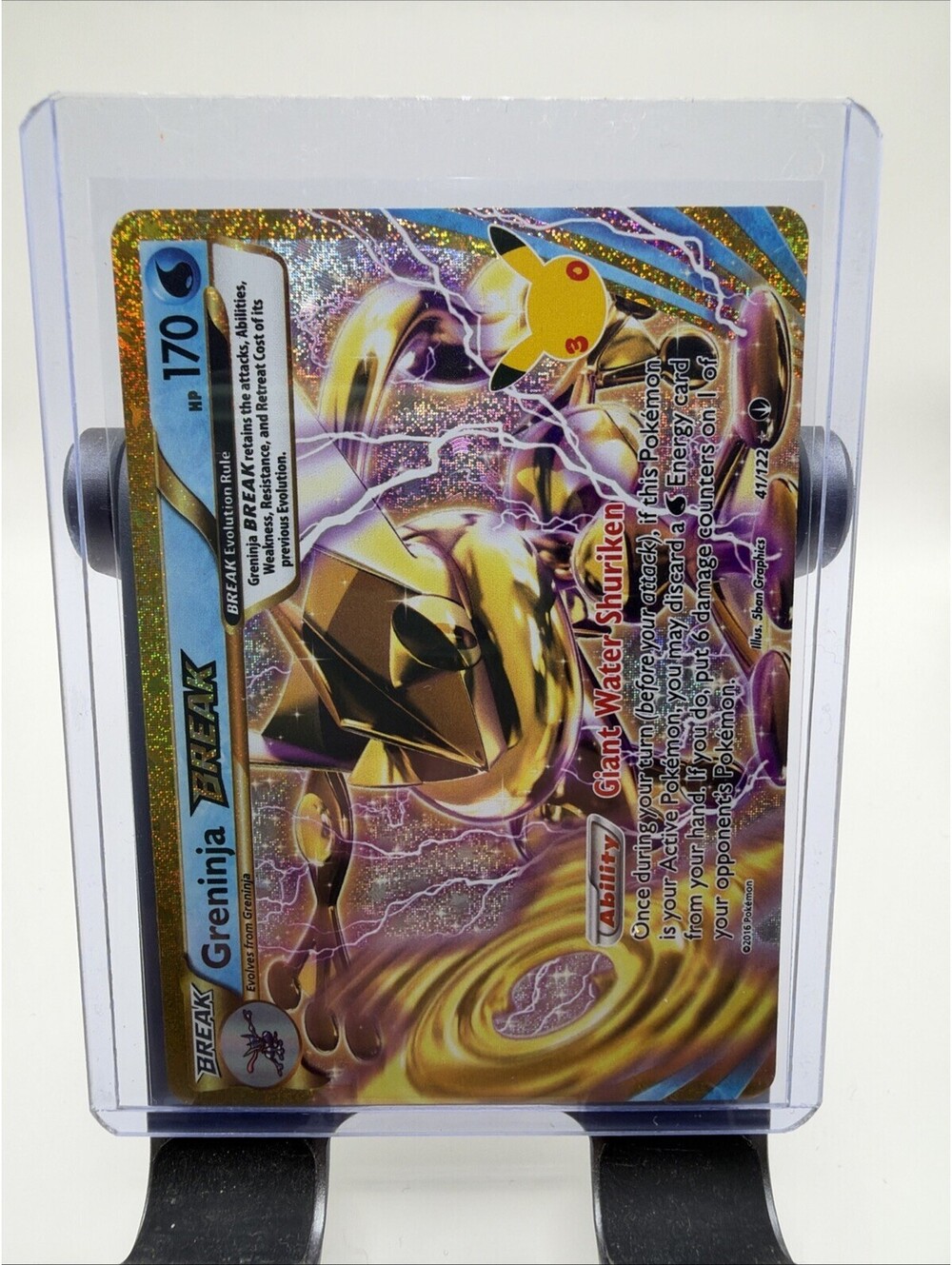 Greninja Break 41/122 Holo 30th Anniversary Classic Collection